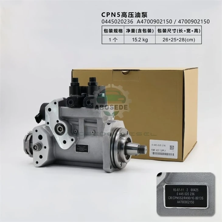 CPN5 High-Pressure Fuel Pump 0445020236 A4700902150 suppliers